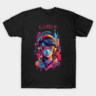 gamer girl T-Shirt